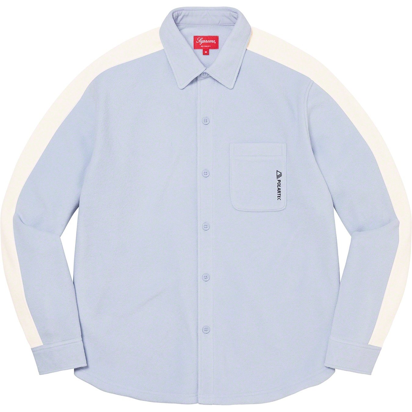 Supreme Polartec Shirt (FW21) - Light Blue - $138