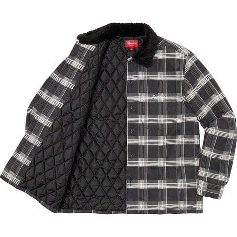Faux Fur Collar Flannel Shirt - fall/winter 2021 - Supreme Faux Fur Collar Flannel Shirt - fall/winter 2021 - Supreme