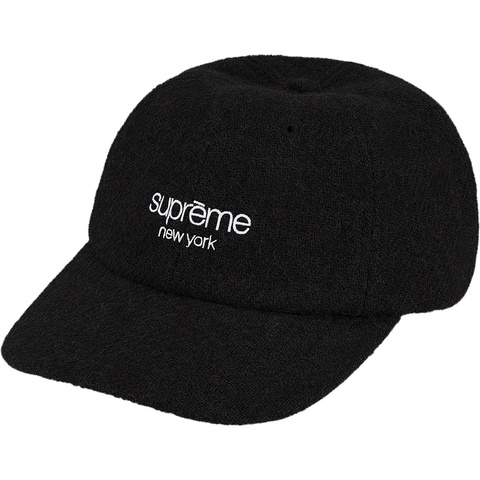 andwang Tweed Classical Logo Cap ブラック Harris Tweed Classic Logo 6-Panel - Supreme