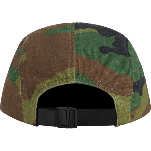 Supreme Top Zip Camp Cap - Woodland Camo