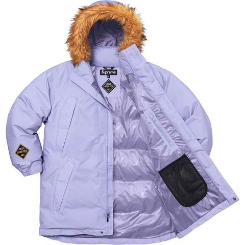 Supreme GORE-TEX 700-Fill Down Parka - Light Purple