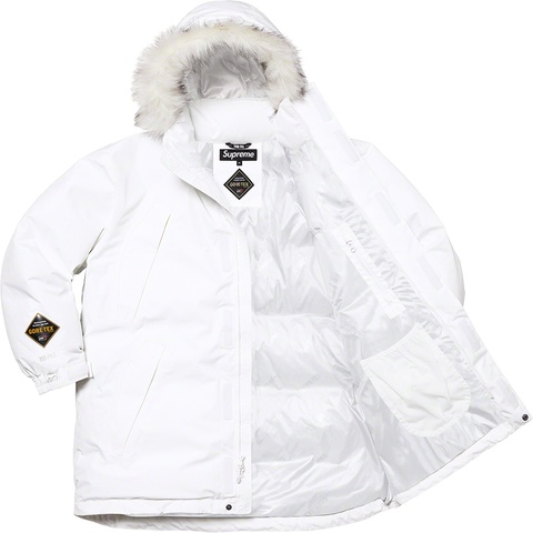 Supreme GORE-TEX 700-Fill Down Parka - White