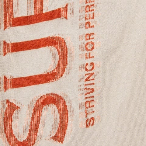 Supreme Intarsia Sleeve L/S Top - Stone