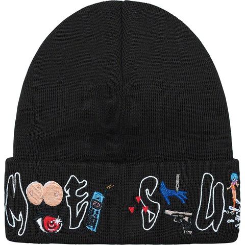 Supreme AOI Icons Beanie - Black