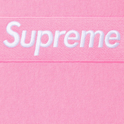 Supreme Box Logo Hooded Sweatshirt - Pink