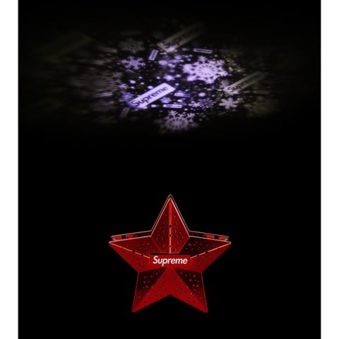 Supreme Christmas Tree Topper - Red