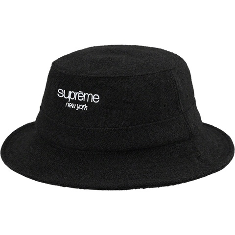 Supreme Harris Tweed Classic Logo Crusher - Black