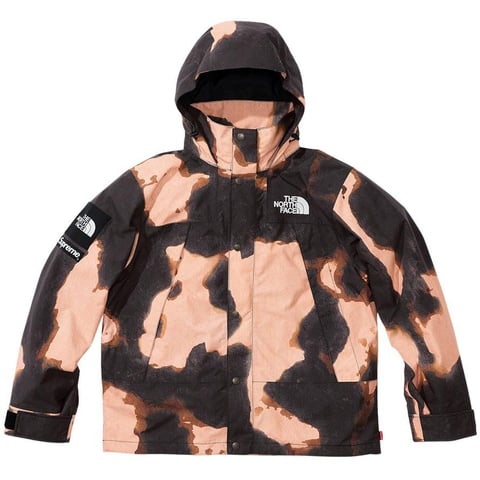 Supreme Supreme®/The North Face® Bleached Denim Print Mountain Jacket - Colorway