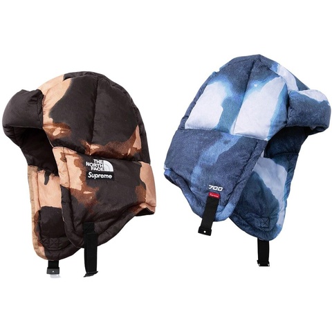 Supreme Supreme®/The North Face® Bleached Denim Print Nuptse Trooper - $98.00