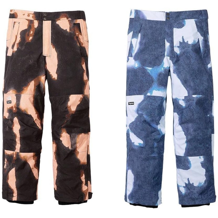 Supreme®/The North Face® Bleached Denim Print Mountain Pant - Supreme
