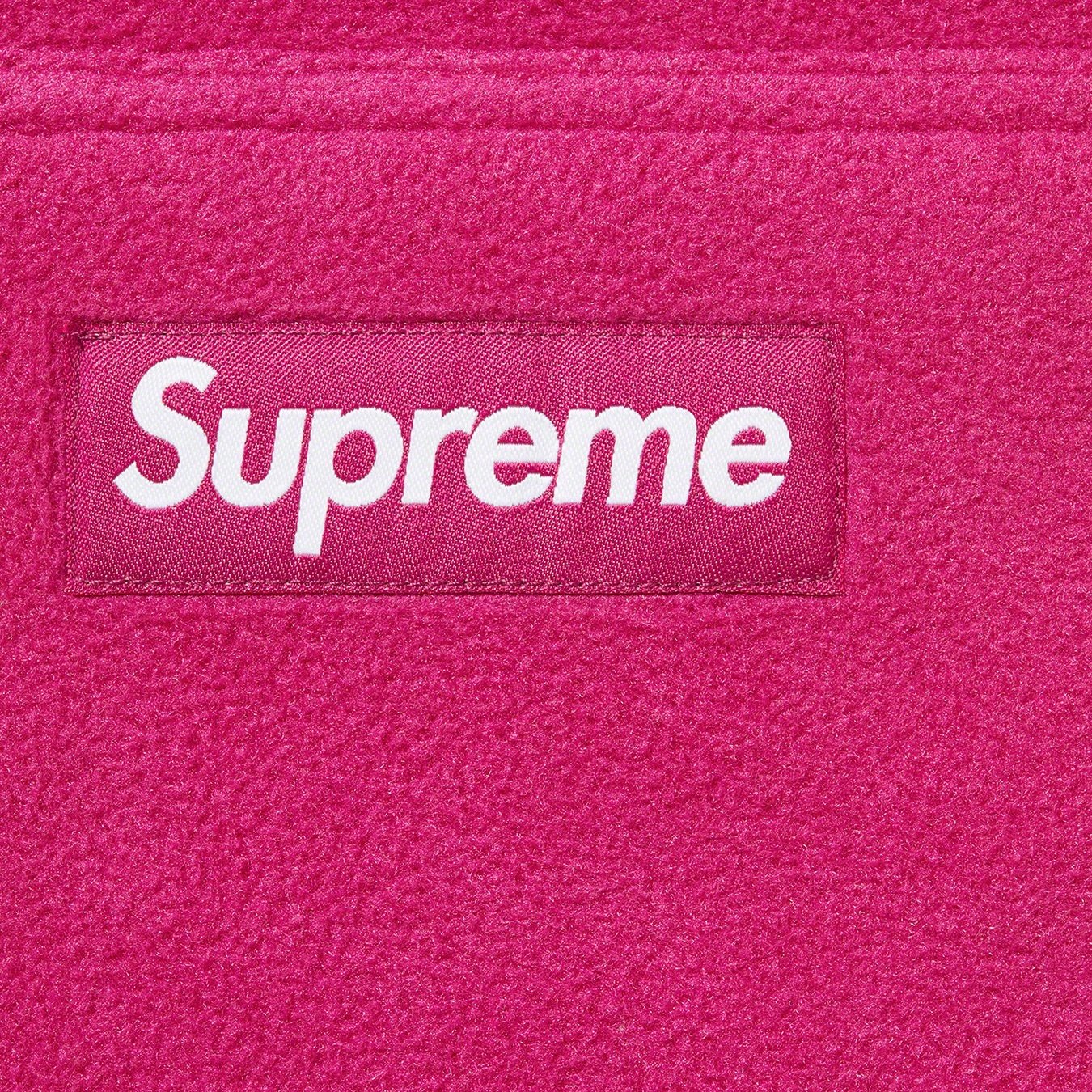 Supreme Polartec Hooded Sweatshirt (FW21) - Magenta - $148