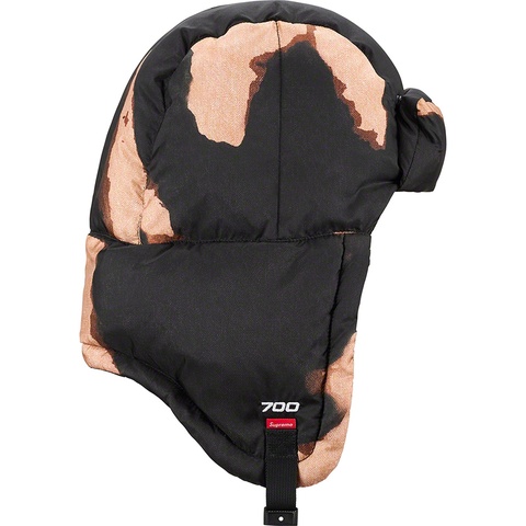 Supreme Supreme®/The North Face® Bleached Denim Print Nuptse Trooper - Black