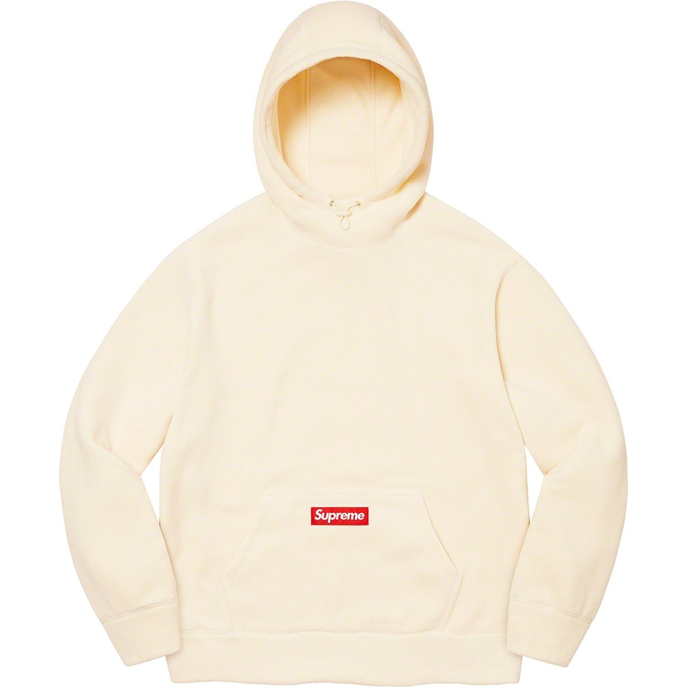 Supreme Polartec Hooded Sweatshirt (FW21) - Natural - $148