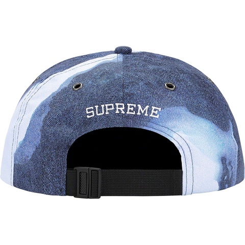Supreme®/The North Face® Bleached Denim Print 6-Panel - Supreme