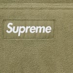 Supreme Polartec Hooded Sweatshirt (FW21) - Light Olive