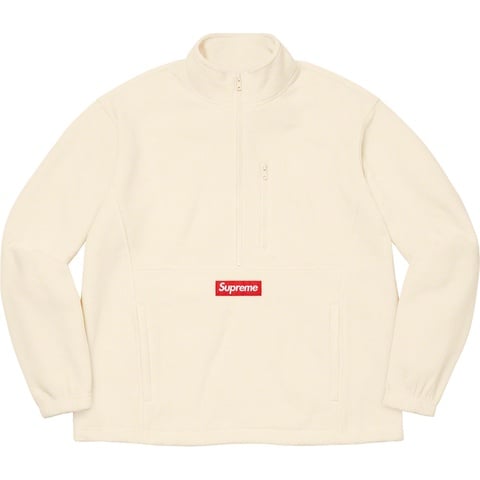Supreme Polartec® Half Zip Pullover - Natural