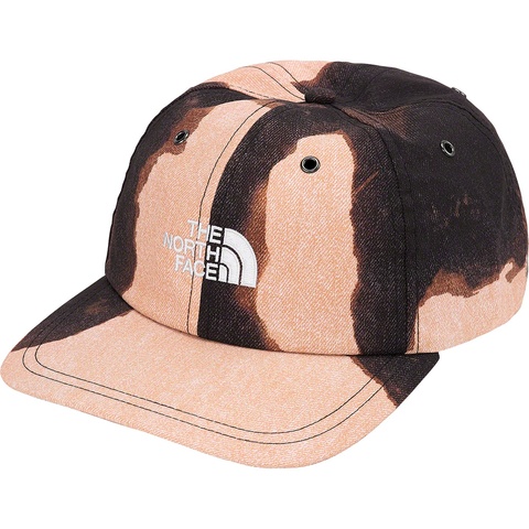 Supreme Supreme®/The North Face® Bleached Denim Print 6-Panel - Black