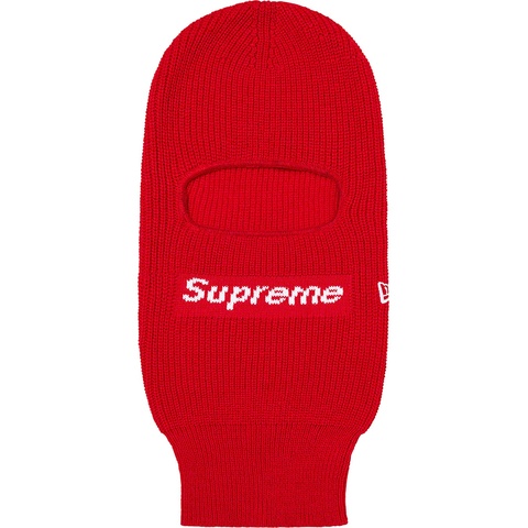 Supreme New Era® Box Logo Balaclava - Red