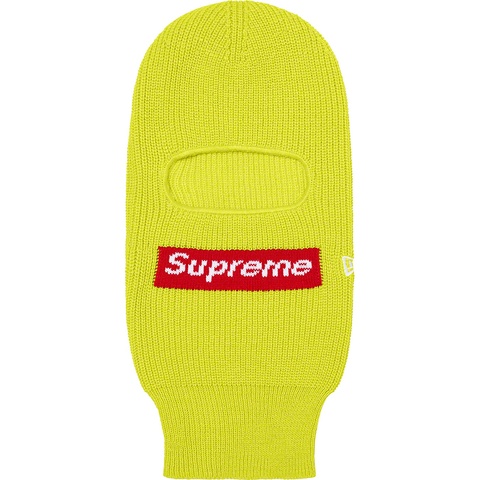 Supreme New Era® Box Logo Balaclava - Lime