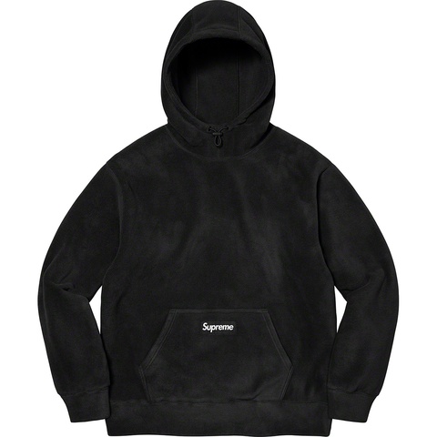 Supreme Polartec® Hooded Sweatshirt - Black
