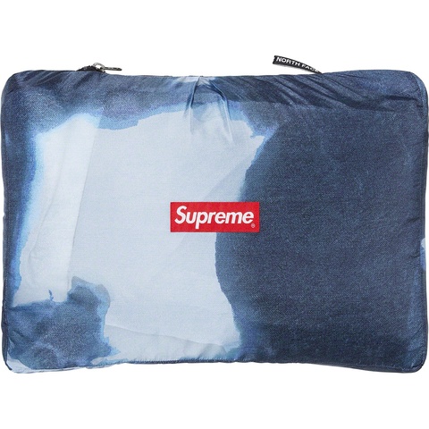 Supreme Supreme®/The North Face® Bleached Denim Print Nuptse Jacket - Indigo