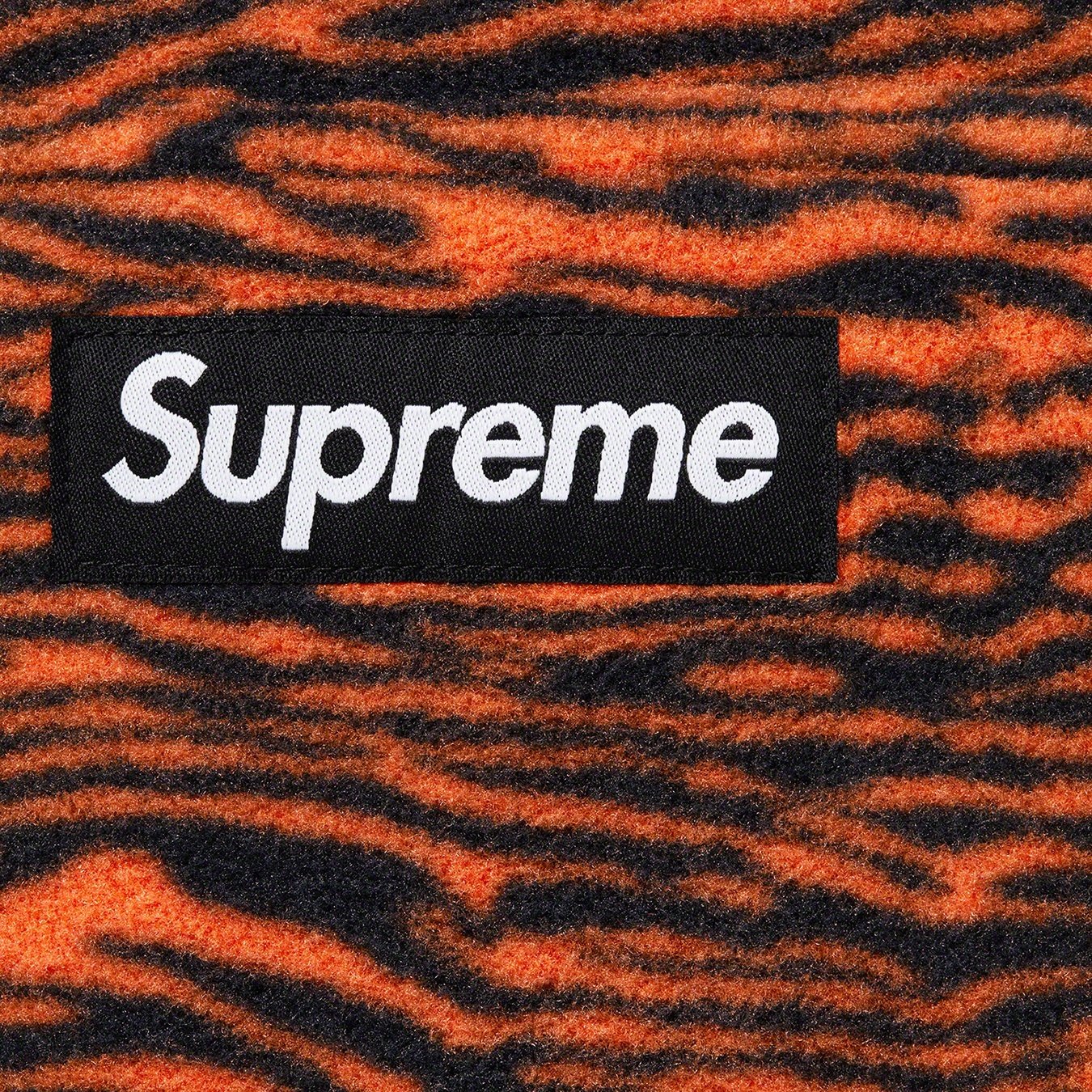 Supreme Polartec Hooded Sweatshirt (FW21) - Tiger - $148
