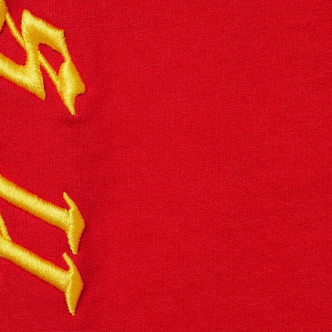 Supreme Raised Embroidery Sweatpant - Red