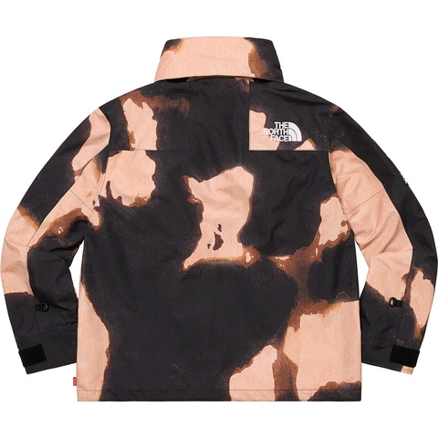 Supreme®/The North Face® Bleached Denim Print Mountain Jacket