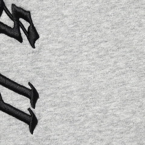 Supreme Raised Embroidery Sweatpant - Heather Grey