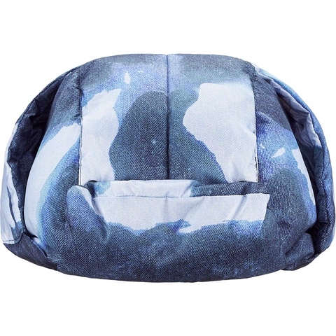 Supreme Supreme®/The North Face® Bleached Denim Print Nuptse Trooper - Indigo