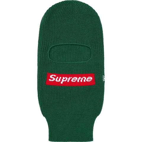 Supreme New Era® Box Logo Balaclava - Green