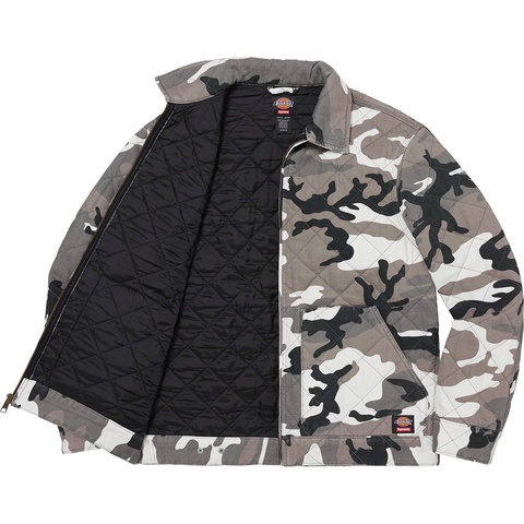 Supreme Supreme®/Dickies® Quilted Work Jacket - Grey Camo