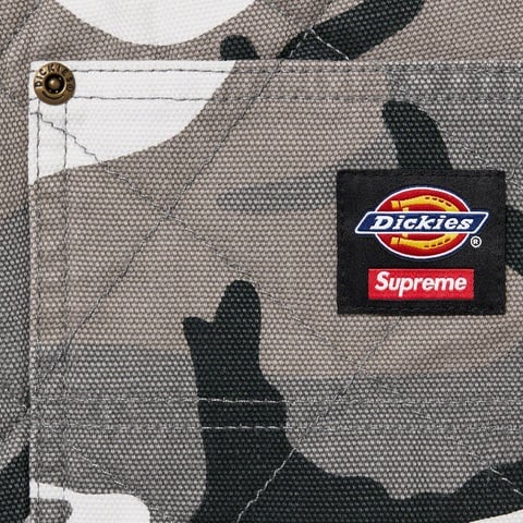 Supreme Supreme®/Dickies® Quilted Double Knee Painter Pant - Grey Camo