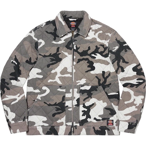 Supreme Supreme®/Dickies® Quilted Work Jacket - Grey Camo