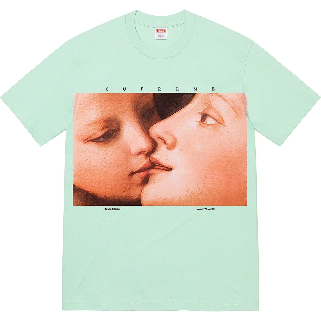 Supreme Venus Tee (FW21) - Light Teal - $38