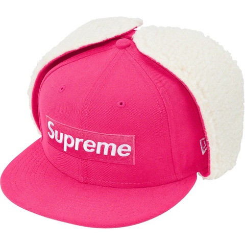 Supreme Earflap Box Logo New Era® - Pink