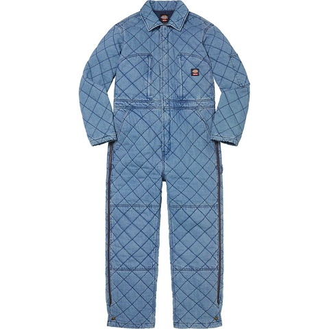 レアSupreme Dickies Denim Coverall オーバーオール Supreme®/Dickies® Quilted Coverall - Supreme