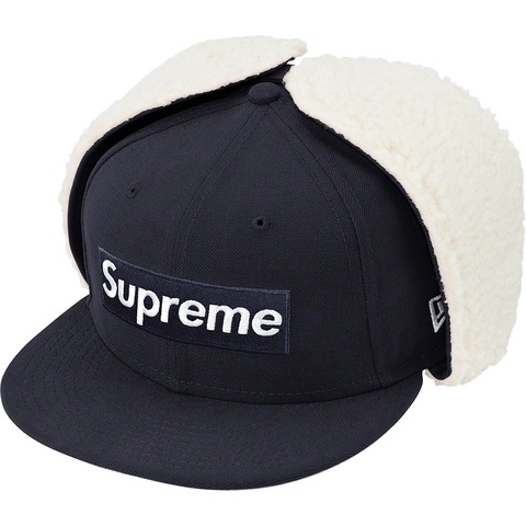 Supreme Earflap Box Logo New Era® - Navy