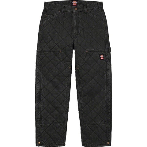 Supreme Supreme®/Dickies® Quilted Double Knee Painter Pant - Black