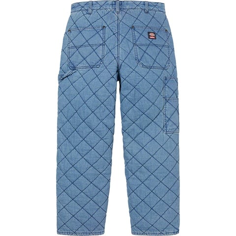 Supreme Supreme®/Dickies® Quilted Double Knee Painter Pant - Denim