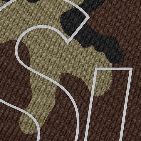 Supreme Reflective Hooded Sweatshirt - Woodland Camo