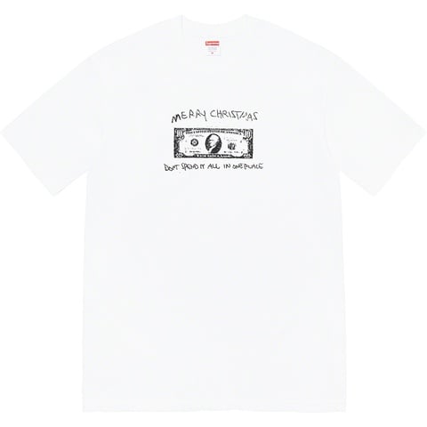 Supreme Spend It Tee - White