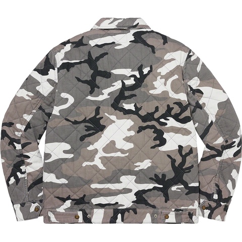 Supreme Supreme®/Dickies® Quilted Work Jacket - Grey Camo