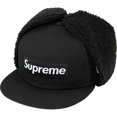 Supreme Earflap Box Logo New Era® - Black