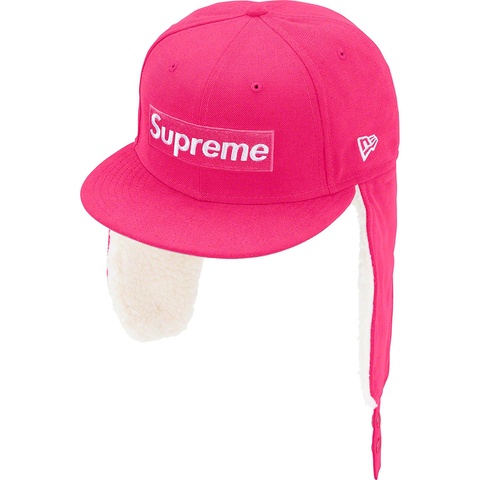 Supreme Earflap Box Logo New Era® - Pink