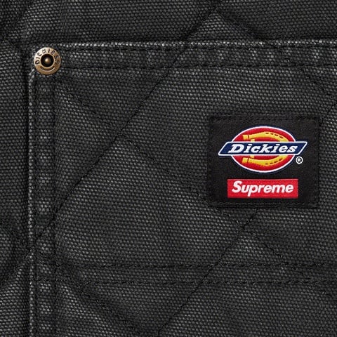 Supreme Supreme®/Dickies® Quilted Double Knee Painter Pant - Black