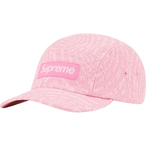Circles Jacquard Denim Camp Cap - fall/winter 2021 - Supreme