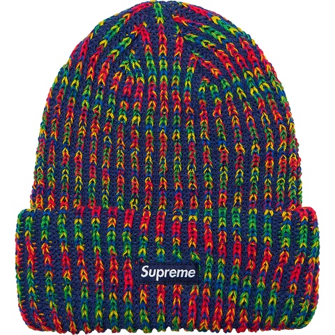 Rainbow Knit Loose Gauge Beanie - fall/winter 2021 - Supreme