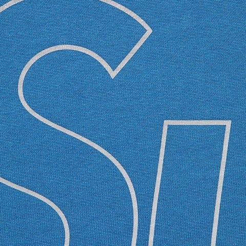 Supreme Reflective Hooded Sweatshirt - Pale Royal