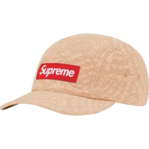 Circles Jacquard Denim Camp Cap - fall/winter 2021 - Supreme Circles Jacquard Denim Camp Cap - fall/winter 2021 - Supreme